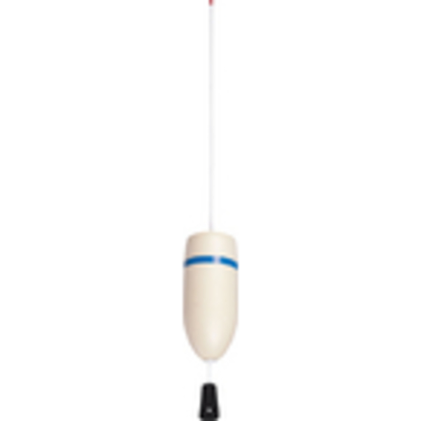 Taylor Mast Buoy - White With Blue Reflective Striping 22105